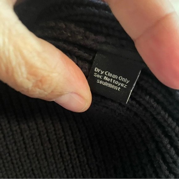 Line the Label black and silver cropped cardigan Medium - Picture 4 of 7